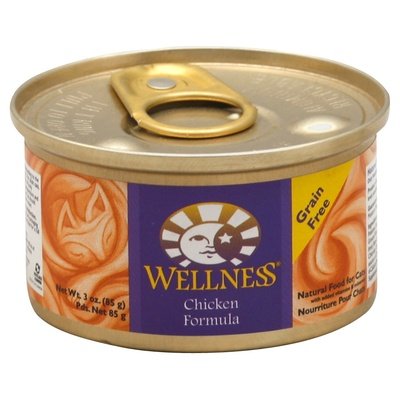 Wellness Food For Cats Chicken Formula 24/3 OZ [UNFI #0552091] T