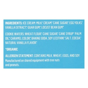Aldens Organic Ice Cream Sandwich Vanilla Mini Squares 12/8/2 OZ [UNFI #2399111] [ebt]