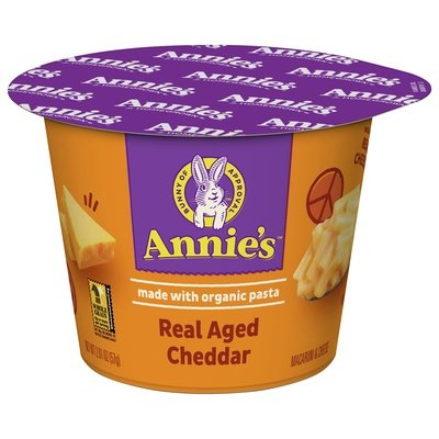 Annies Homegrown Macaroni & Cheese Real Aged Cheddar 12/2.01 OZ [UNFI #1254838] [ebt]