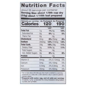 Pamelas Bread Mix 3/4 Lb [UNFI #0500108] [ebt]