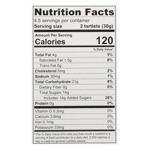 Bonne Maman Tartlets Raspberry 12/4.76 Z [UNFI #2918100] [ebt]