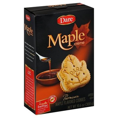 Dare Cookies Premium Maple Creme 12/10.6 Z [UNFI #2008985] [ebt]