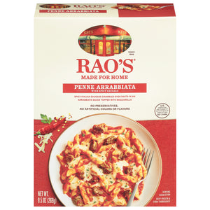 Raos Penne Arrabbiata with Spicy Sausage 8/9.5 OZ [UNFI #2827707] [ebt]