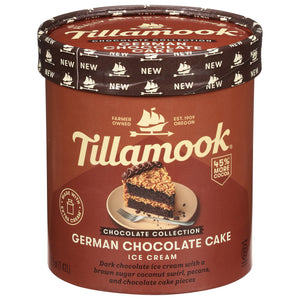 Tillamook Ice Cream German Chocolate Cake 6/1.5 QT [UNFI #3076668] [ebt]
