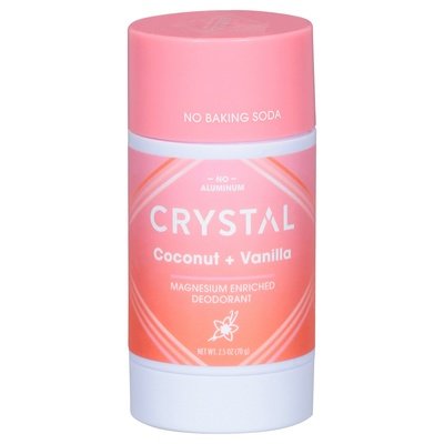 Crystal Deodorant Coconut + Vanilla 1/2.5 OZ [UNFI #2688810] T