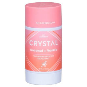 Crystal Deodorant Coconut + Vanilla 1/2.5 OZ [UNFI #2688810] T