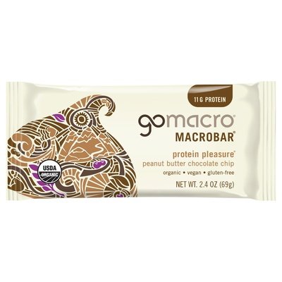 Gomacro Macrobar Peanut Butter Chocolate Chip 12/2.5 OZ [UNFI #1622471] [ebt]