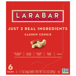 Larabar Fruit & Nut Bars Cashew Cookie 8/6/1.7 OZ [UNFI #2665370] [ebt]