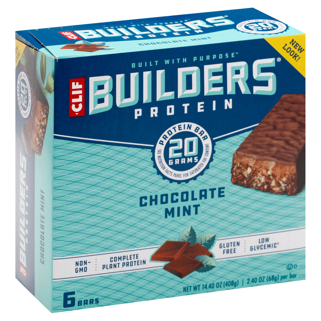 Clif Bar Protein Bar Chocolate Mint 6/6/2.4OZ [UNFI #1313287] [ebt]