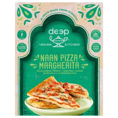 Deep Naan Pizza Margherita Mild Spice 12/7.8 OZ [UNFI #2504538] [ebt]
