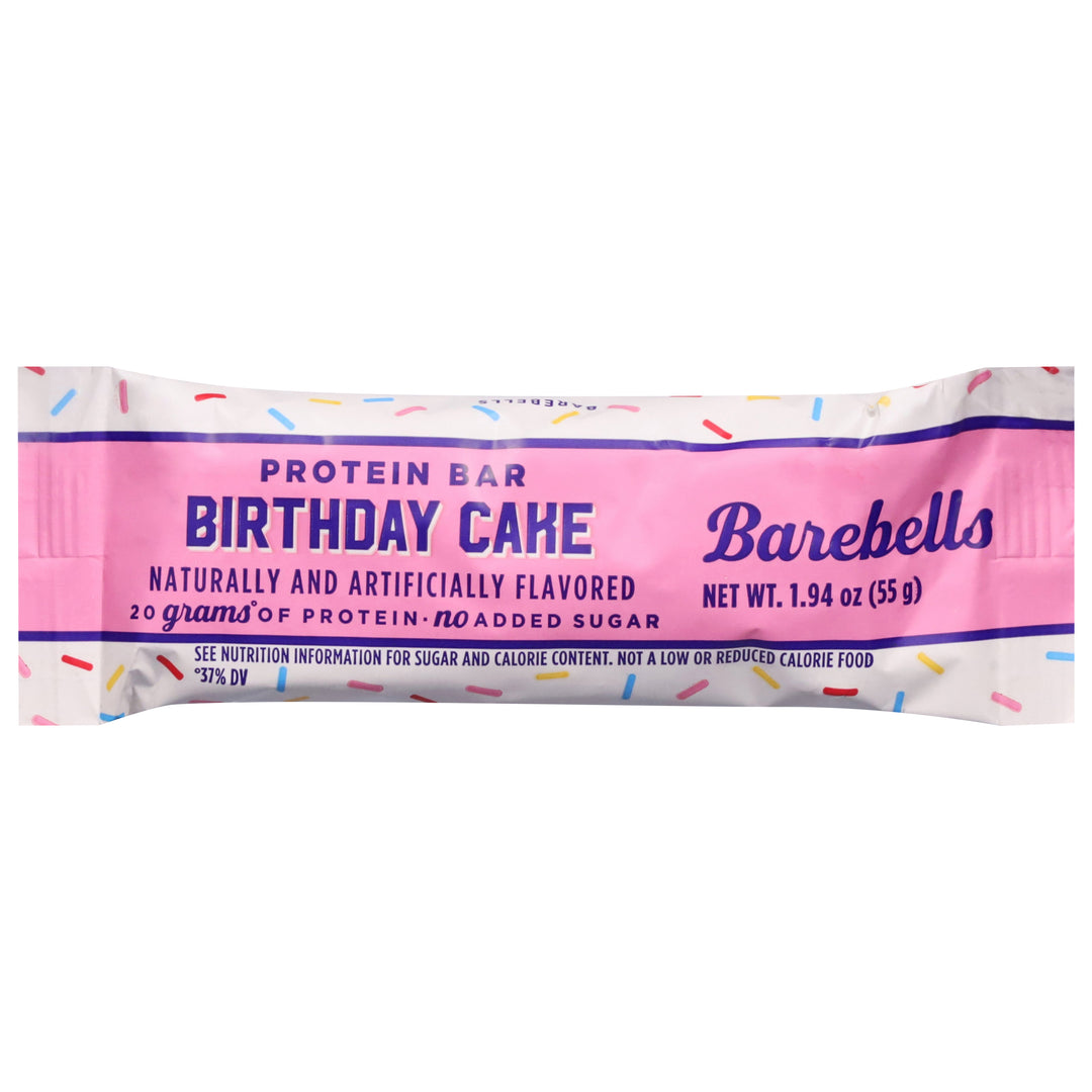 Barebells Protein Bar Birthday Cake 12/1.94 OZ [UNFI #3111630] [ebt]