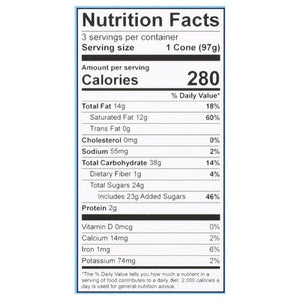 Jolly Llama Cones Dairy-Free Gluten-Free Vanilla Fudge 8/3 CT [UNFI #2670123] [ebt]
