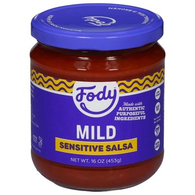 Fody Sensitive Salsa Mild 6/16 OZ [UNFI #2301281] [ebt]