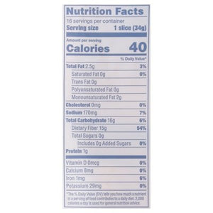 Carbonaut Bread Gluten Free White 8/19 OZ [UNFI #2734861] [ebt]