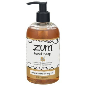 Zum Hand Soap Frankincense & Myrrh 12 OZ [UNFI #2709434] T
