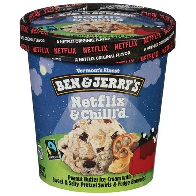 Ben & Jerrys Ice Cream Netflix & Chillld 8/PINT [UNFI #2551935] [ebt]