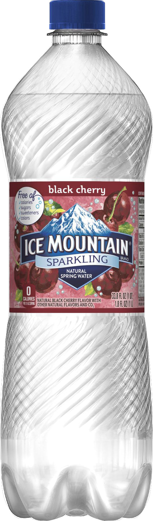 Bluetriton Brands Inc. Water Natural Spring Sparkling Black Cherry 12/33.8 FZ [UNFI #2315000] [ebt] D