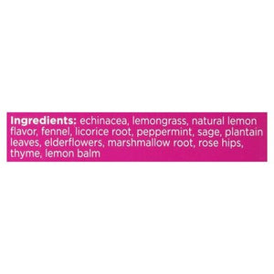 Bigelow Herbal Tea Caffeine Free Stay Well Lemon & Echinacea Tea Bags 6/18 BAG [UNFI #1899988] [ebt]