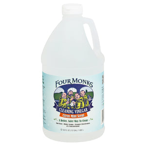 Four Monks Cleaning Vinegar Citrus Mint Scent 8/64 FZ [UNFI #1729276] T