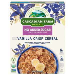 Cascadian Farm Cereal Organic Vanilla Crisp 10/12 OZ [UNFI #3139979] [ebt]