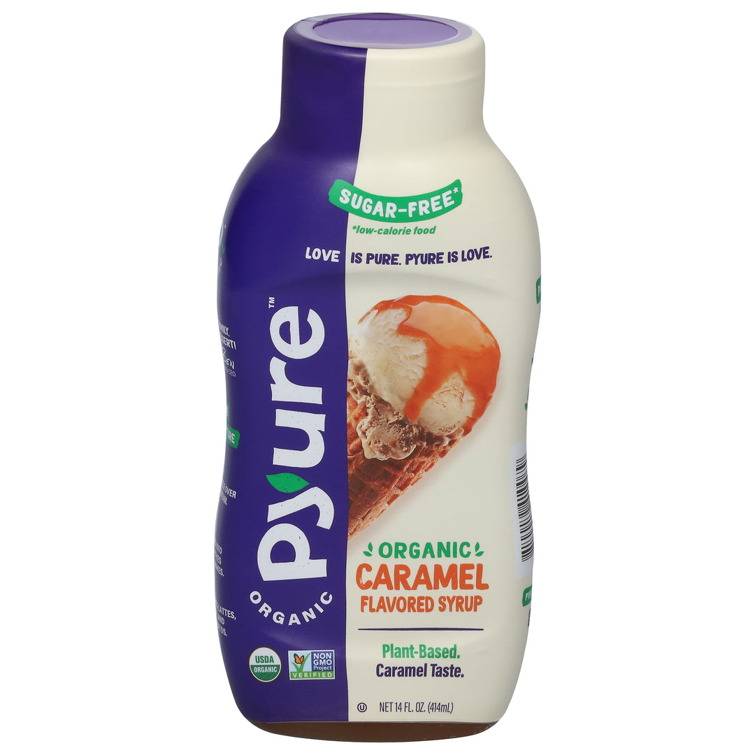 Pyure Flavored Syrup Organic Caramel 6/14 FZ [UNFI #2605079] [ebt]