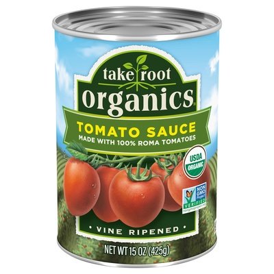 Take Root Organics Tomato Sauce 12/15 OZ [UNFI #2941508] [ebt]
