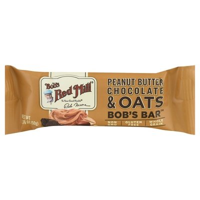 Bobs Red Mill Bobs Bar Peanut Butter Chocolate & Oats 12/1.76 Z [UNFI #2369460] [ebt]