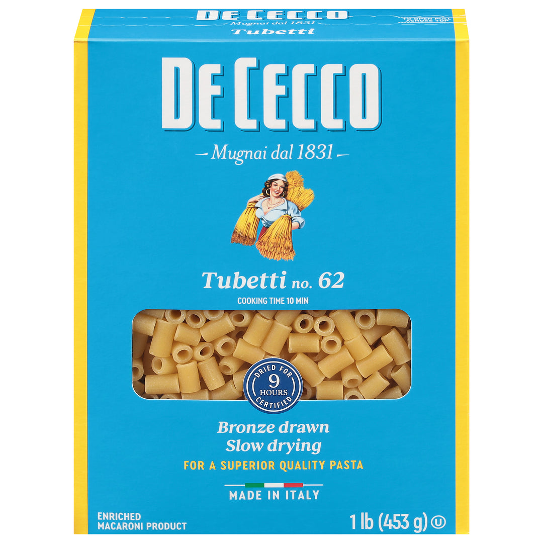 De Cecco Tubetti No. 62 20/16 OZ [UNFI #0337485] [ebt]