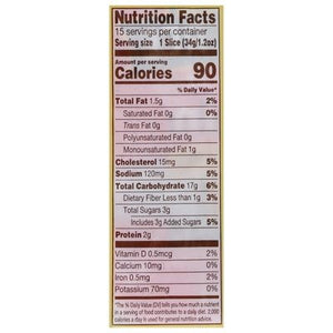 Canyon Bakehouse Bread Gluten Free 7-Grain 6/18 OZ [UNFI #1726926] [ebt]