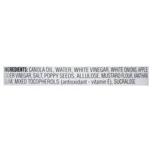 Briannas Dressing Sugar Free Rich Poppy Seed 6/12 OZ [UNFI #2935112] [ebt]