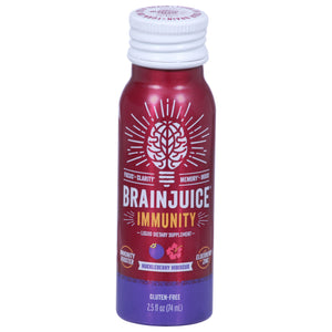Brainjuice Immunity Huckleberry Hibiscus 12/2.5 FZ [UNFI #2914398] D