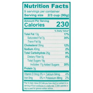 Aldens Organic Ice Cream Cookies & Cream 3/48 OZ [UNFI #798397] [ebt]