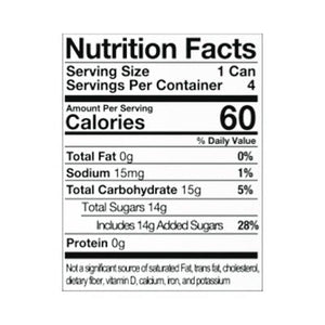 QDRINK Ginger Ale 4/7.5 OZ [UNFI #2113553] [ebt] D