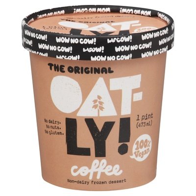 Oatly Frozen Dessert Non-Dairy The Original Coffee 8/1 PINT [UNFI #2579076] [ebt]