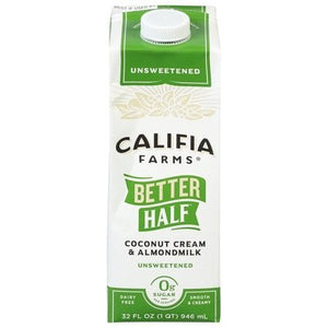 Califia Farms Coconut Cream & Almondmilk Unsweetened 6/32 OZ [UNFI #2368447] [ebt]