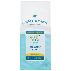 Camerons Coffee Coffee Ground Light Roast Breakfast Blend 6/12 OZ [UNFI #2391811] [ebt]
