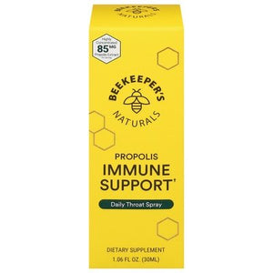 Beekeepers Naturals Throat Spray Daily Propolis 6/1.06 OZ [UNFI #2799609]
