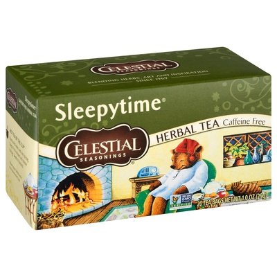 Celestial Seasonings Herbal Tea Sleepytime Caffeine Free Tea Bags 6/20 Bag [UNFI #0631002] [ebt]
