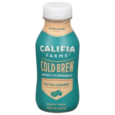 Califia Farms Coffee With Almondmilk Cold Brew Salted Caramel 8/10.5 OZ [UNFI #1507532] [ebt]