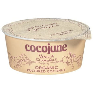 Cocojune Cultured Coconut Organic Vanilla Chamomile 12/4 OZ [UNFI #2477461] [ebt]