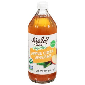 Field Day Vinegar Organic Apple Cider 12/32 OZ [UNFI #0909754] [ebt]