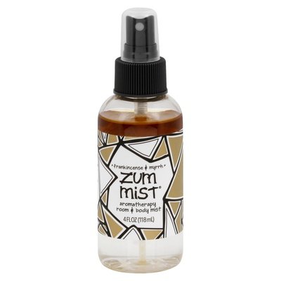 Zum Room & Body Mist Aromatherapy Frankincense & Myrrh 4 OZ [UNFI #2556041] T