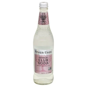 Fever-Tree Club Soda Premium 8/16.9 OZ [UNFI #1112523] [ebt] D