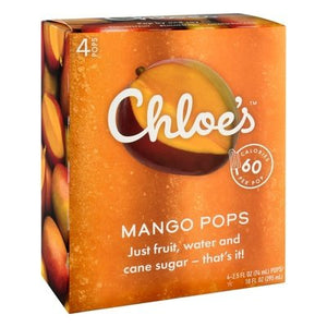 Chloes Pops Mango 6/4/2.5 OZ [UNFI #1581818] [ebt]