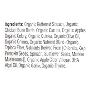 Cerebelly Baby Puree Organic Butternut Squash Chicken Broth 6/4 OZ [UNFI #2786671] [ebt]