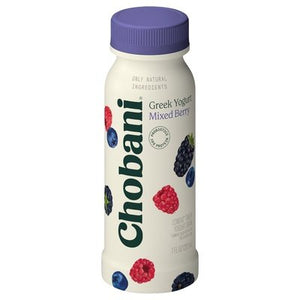 Chobani Yogurt Drink Greek Lowfat Mixed Berry 8/7 OZ [UNFI #2320968] [ebt]