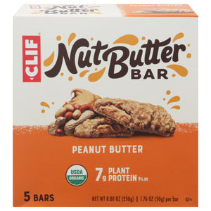 Clif Bar Nut Butter Bars Peanut Butter 6/5/1.76OZ [UNFI #2285575] [ebt]