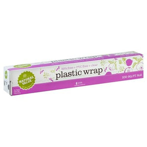 Natural Value Plastic Wrap Clear 24/100 Ft [UNFI #0990937] T
