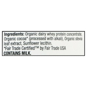 Simply Teras Whey Protein Organic Dark Chocolate Cocoa Grass Fed 1/12 OZ [UNFI #337592]