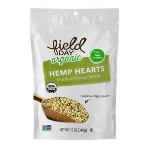 Field Day Hemp Hearts 8/12 OZ [UNFI #3030095] [ebt]